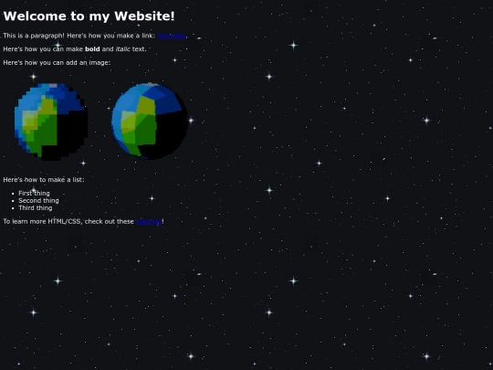 index screenshot