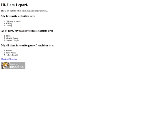 index screenshot
