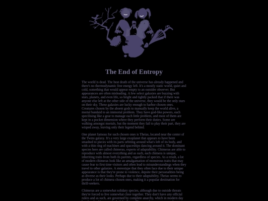 The End Of Entropy/end-of-entropy screenshot