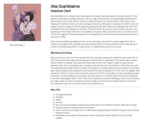 Villains Always Lose/abe-scarletaims screenshot