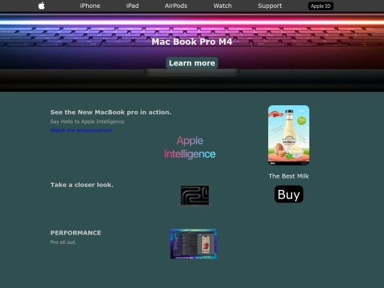Apple screenshot