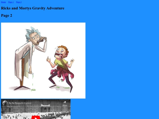 RickandMortypage3 screenshot