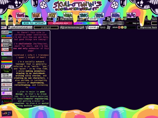 blog screenshot