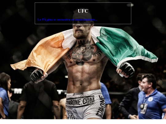 paginas/UFC/UFC screenshot