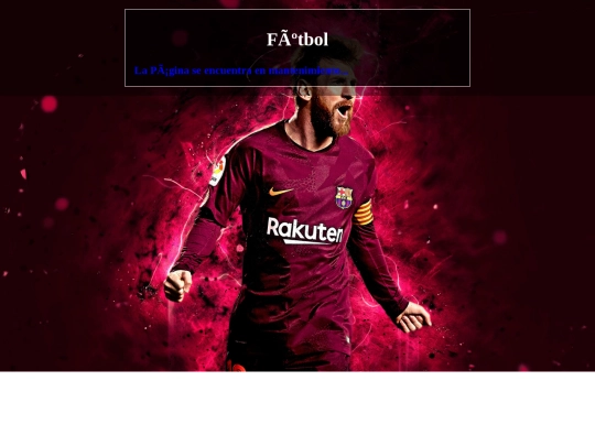 paginas/futbol/futbol screenshot