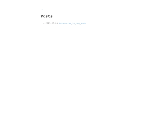 posts screenshot