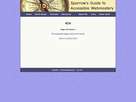 not_found screenshot