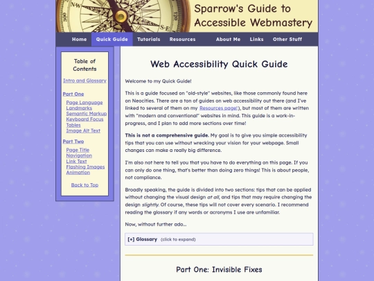 quick-guide screenshot