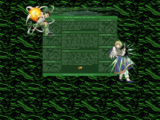 hunter x hunter/woah screenshot
