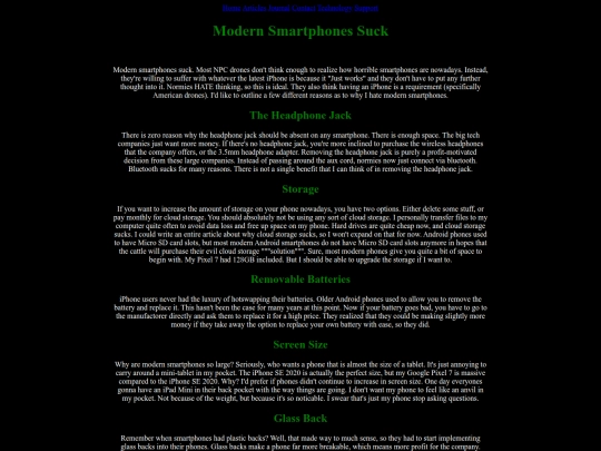 smartphones screenshot
