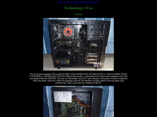 technology screenshot