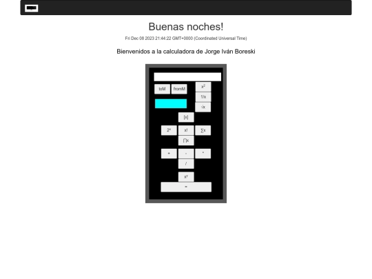 Ivan_Boreski4/Bootstrap - Calculadora screenshot