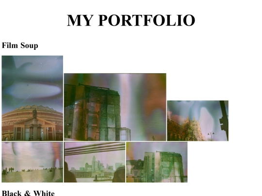 portfolio screenshot