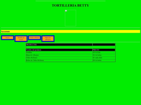 Productos screenshot