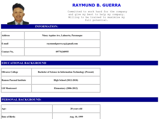index screenshot