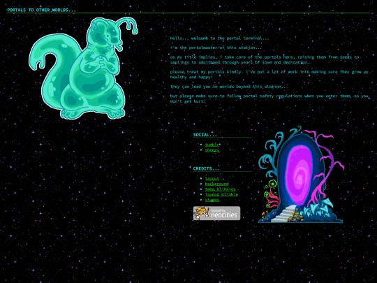links screenshot