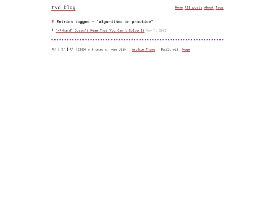 tags/algorithms-in-practice screenshot