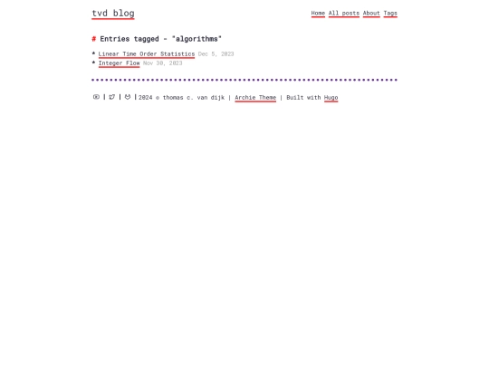 tags/algorithms screenshot