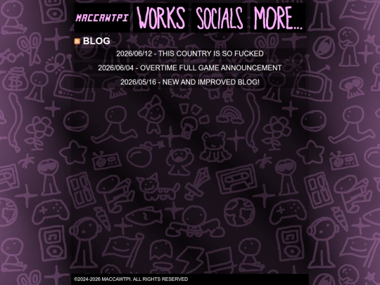 blog screenshot