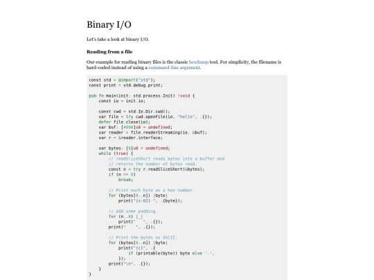 binary-io screenshot