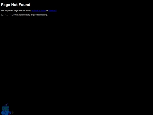 not_found screenshot