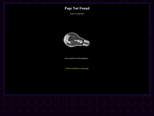 not_found screenshot