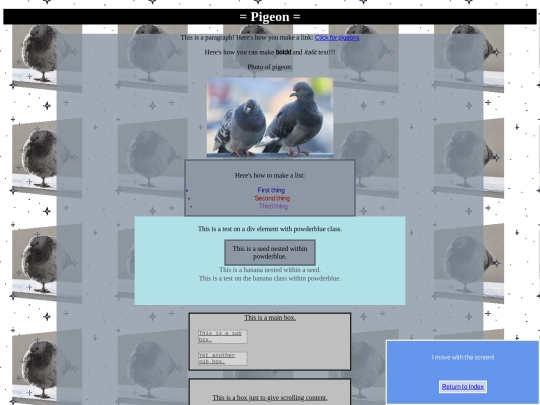 test screenshot