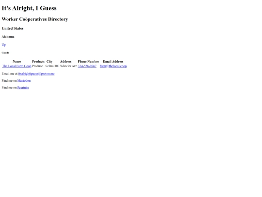 coöps-us-alabama screenshot