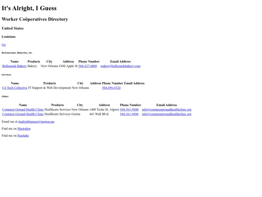 coöps-us-louisiana screenshot