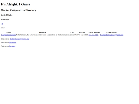 coöps-us-mississippi screenshot