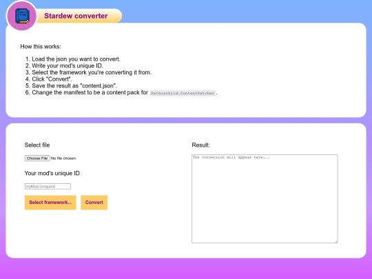 converter screenshot