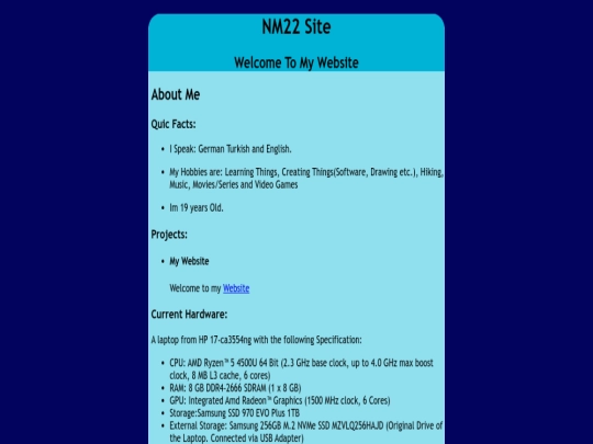 index screenshot