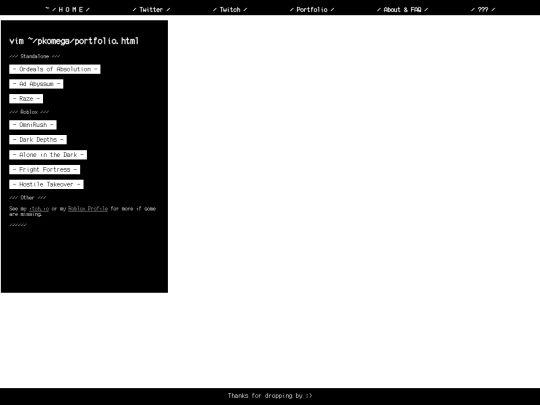 portfolio screenshot