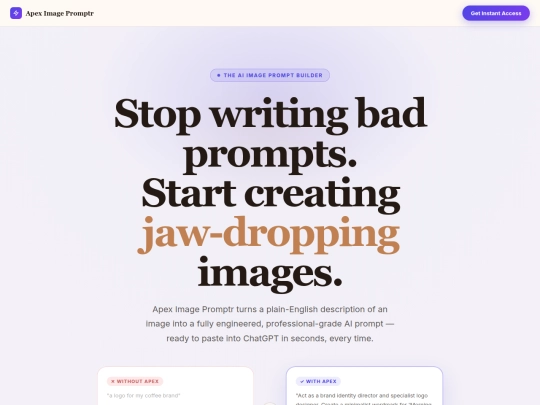 ApexImagePromptr screenshot