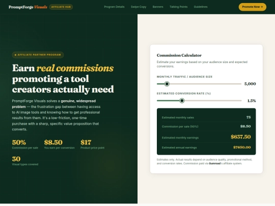 PromptForgeVisuals_Affiliate_Tools screenshot