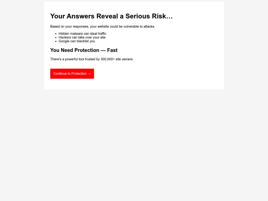 secureweb/presell screenshot