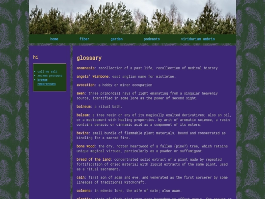 viridarium-umbris/29-glossary screenshot