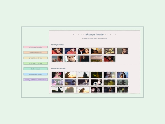 stamps screenshot