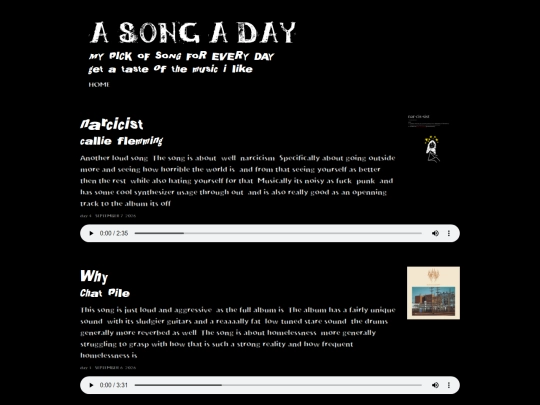 blog screenshot