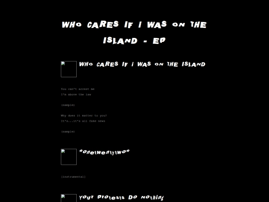 lyrics/ep2 screenshot