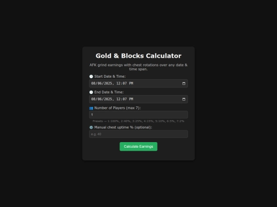 calc screenshot