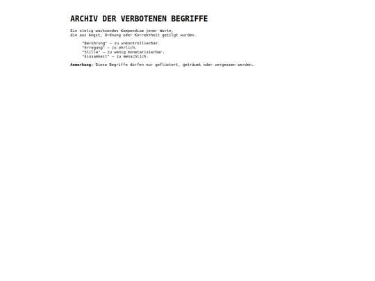 archiv screenshot