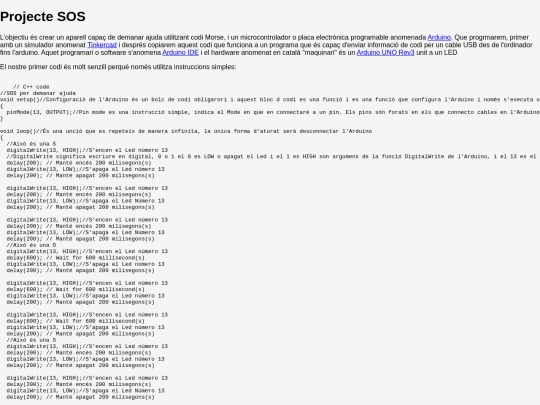 projectes/arduinoSOS1 screenshot