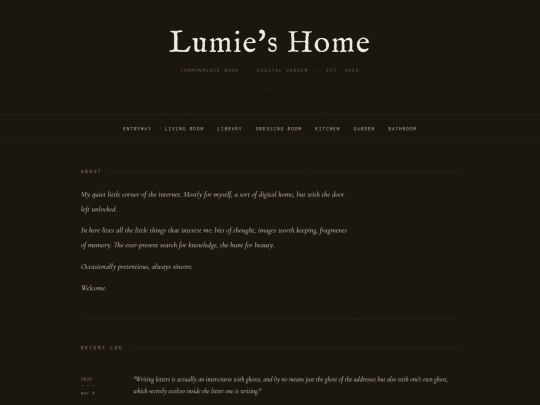 pages/entryway screenshot