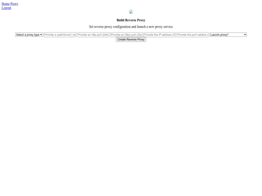 procy screenshot