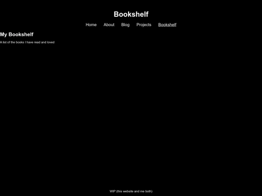bookshelf screenshot