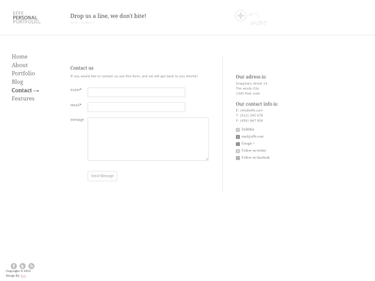 contact screenshot