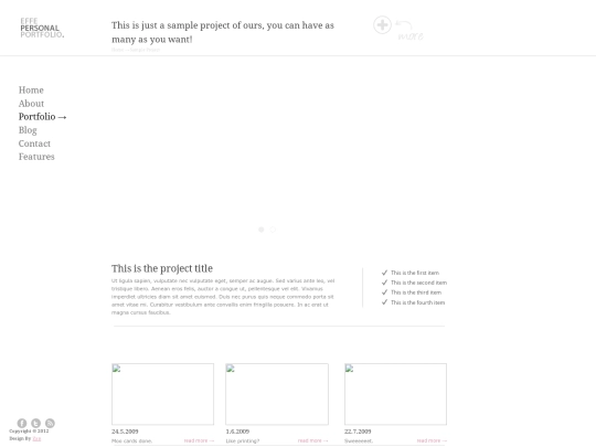 project-sample screenshot