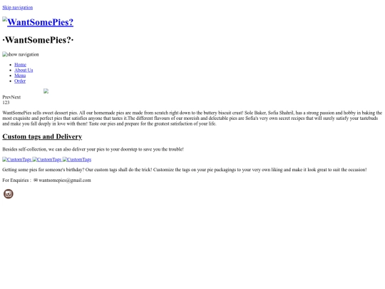 WantSomePies_ screenshot