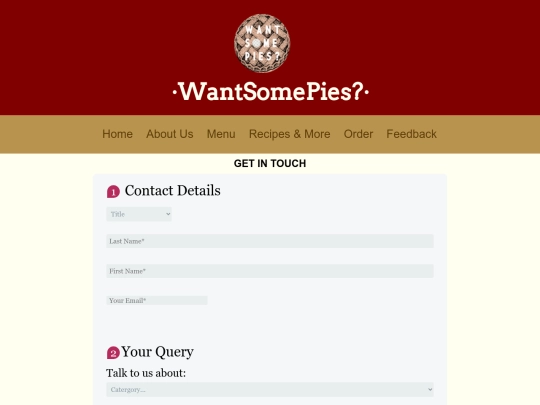 feedback screenshot